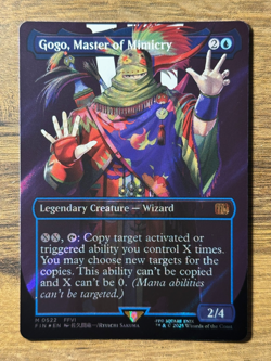 MTG Final Fantasy Gogo, Master of Mimicry #522 Surge *FOIL* Borderless Mythic - Image 1