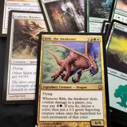 Whole COMMANDER Magic Deck MTG - *Naya Dragon's SPIRITS Tribal* Beginner Level - Image 1