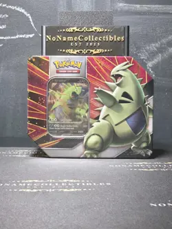 Pokemon TCG SWSH: Battle Styles Tyranitar V Strikers Tin New & Sealed - Image 1