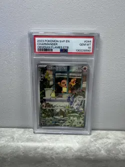 PSA 10 Charmander #044 Pokemon SVP Black Star Promos English 2023 - Image 1