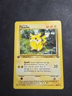 Pokemon TCG Pikachu Jungle 60/64 Regular 1st Edition Common #1 - Image 2