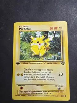 Pokemon TCG Pikachu Jungle 60/64 Regular 1st Edition Common #1 - Image 3