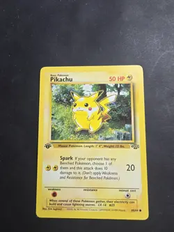 Pokemon TCG Pikachu Jungle 60/64 Regular 1st Edition Common #1 - Image 4