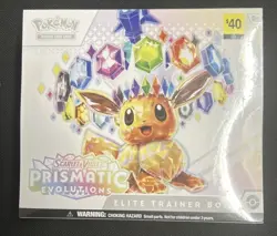 Pokemon Prismatic Evolutions ETB Elite Trainer Box Factory Sealed Dollar General - Image 1