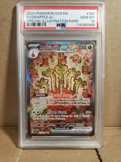 Hydrapple ex 167/142 PSA 10 Pokemon Stellar Crown SIR Pokemon - Image 1