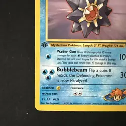 Pokemon TCG Misty's Starmie Gym Heroes 56/132 1st Edition Uncommon 2000 WoTC - Image 5
