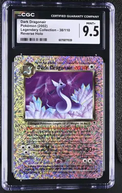 CGC 9.5 Dark Dragonair Legendary (Collection) 38/110 Reverse Holo Pokemon Card - Image 1