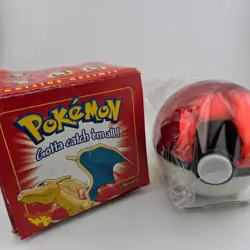 Pokemon Limited Edition Charizard 23K Gold Plated Trading Card Poke Ball Toy - Image 2