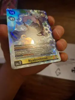 Digimon Card Game Nyabootmon BT22-042 SR Alternate Art Cyber Eden - Image 3