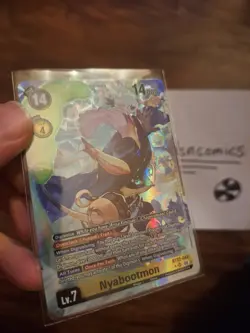 Digimon Card Game Nyabootmon BT22-042 SR Alternate Art Cyber Eden - Image 5