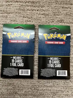 (2)Pokemon Trading Card Mystery Packs 20 Cards 1 Foil Guaranteed | New & Sealed - Image 2