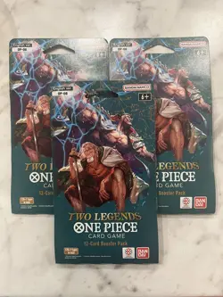 one piece card game booster packs english (3 Packs) - Image 1