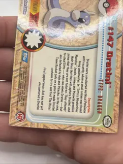 DRATINI Series 2 TV Animation Ed. POKEMON Non-Holo 2000 TOPPS Trading Card #147 - Image 5