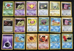 Vintage 1st Edition Pokemon 18 Card Lot Neo Genesis Discovery Fossil - Image 1