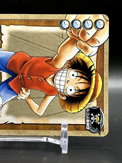 Monkey D. Luffy ONE PIECE Cards TCG Japanese Manga Anime Comic JF-01 2002 A - Image 2