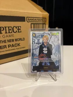 One Piece TCG OP13-120 Sabo SEC Alt Art AA Card Game CCG English Anniversary Set - Image 1