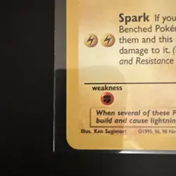 Pokemon Pikachu TCG Jungle Card 60/64 1st Edition Common LP - Image 2