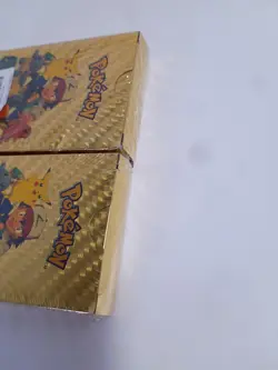 LOT of 2 Boxes of POKEMON GOLD FOIL CARD DECK Gold **NEW** **SEALED** **RARE** - Image 4