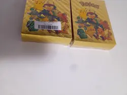 LOT of 2 Boxes of POKEMON GOLD FOIL CARD DECK Gold **NEW** **SEALED** **RARE** - Image 5