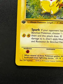Pikachu 60/64 - Jungle Regular 1st Edition Pokemon TCG Card WOTC NM - Image 2