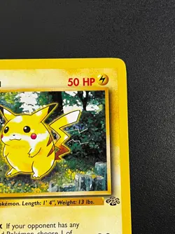 Pikachu 60/64 - Jungle Regular 1st Edition Pokemon TCG Card WOTC NM - Image 4