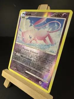 Mew LV.40 Card 2007 15/132 Secret Wonders Pokemon TCG Reverse Holo HP - Image 2