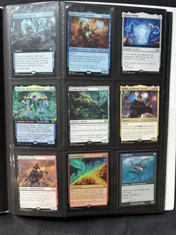 Magic The Gathering Rare/Mythic Singles Lot w/Binder - Image 4