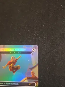 Aang, Ascendant Airbender (Rainbow Foil) 2291 Secret Lair Avatar: The Last NM/M - Image 3