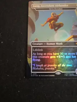 Aang, Ascendant Airbender (Rainbow Foil) 2291 Secret Lair Avatar: The Last NM/M - Image 5