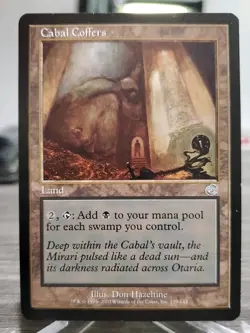 CABAL COFFERS, MAGIC THE GATHERING TORMENT MP Mtg - Image 1