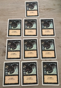 MTG Dark Ritual x10 Revised Edition NM - Image 1