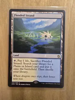 Flooded Strand - #233/269 (NM) Khans of Tarkir KTK Magic MTG - Regular - Image 1