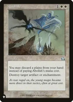 Abolish - Retro Frame The List NM MTG - Image 1