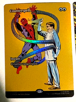 Counterspell FOIL (MAR 009) MTG Spider-Man Marvel Universe - NM - Mythic - Image 2