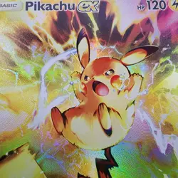 Pokemon Pikachu Pocket TCG Custom Made Fan Art Holo With Texture - Image 2