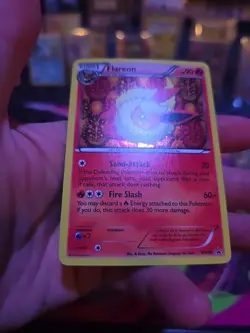Pokemon TCG Black and White Promo Flareon BW88 Holo Black Star - Image 4