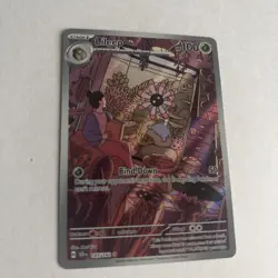 Pokemon TCG: Lileep 145/142 SV: Stellar Crown Illustration Rare - Image 3