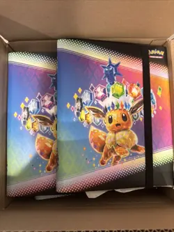 Pokemon TCG - Prismatic Evolutions - Eevee Binder - Lot of 8 No Packs - Image 1