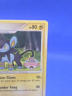Pokemon State League Championships Diamond & Pearl Luxio 52/130 Stamped Promo MP - Image 4