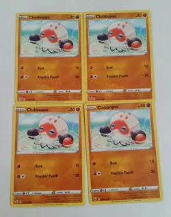 4x Pokemon TCG Fusion Strike: Clobbopus (152/264) - Common - Near Mint - Image 1