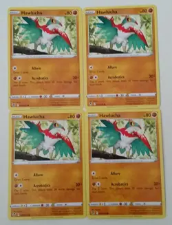 4x Pokemon TCG Silver Tempest: Hawlucha (098/195) - Common - Near Mint - Image 1