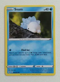 4x Pokemon TCG Fusion Strike: Snom (084/264) - Common - Near Mint - Image 2