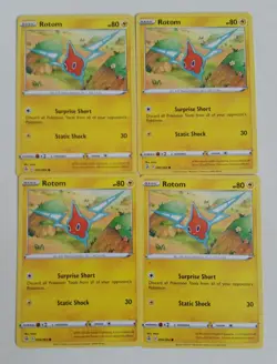 4x Pokemon TCG Fusion Strike: Rotom (094/264) - Common - Near Mint - Image 1