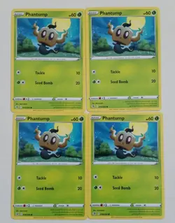 4x Pokemon TCG Fusion Strike: Phantump (016/264) - Common - Near Mint - Image 1