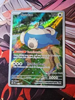 Scarlet and Violet 151 Snorlax Pokemon Center ETB Stamped Promo 🔥 - Image 1