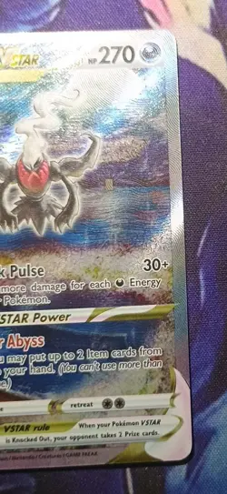 Pokemon TCG Darkrai VSTAR GG50/GG70 Crown Zenith: Galarian Gallery NM - Image 3