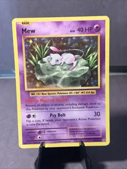 Pokemon TCG Mew XY Evolutions #53/108 Holo Rare 2016 NM - Image 1