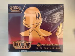 (Torn Plastic) Pokemon TCG Obsidian Flames Pokemon Center ETB Elite Trainer Box - Image 2