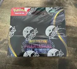 Pokemon Phantasmal Flames Booster Box, FACTORY SEALED (ME02 - 36 packs) - Image 1