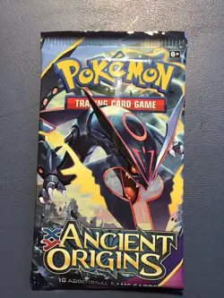 Pokemon TCG | XY Ancient Origins | 1 Booster Pack | Mega Rayquaza Art | New - Image 1